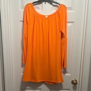WinWin Vibrant Orange Tunic Top/Dress